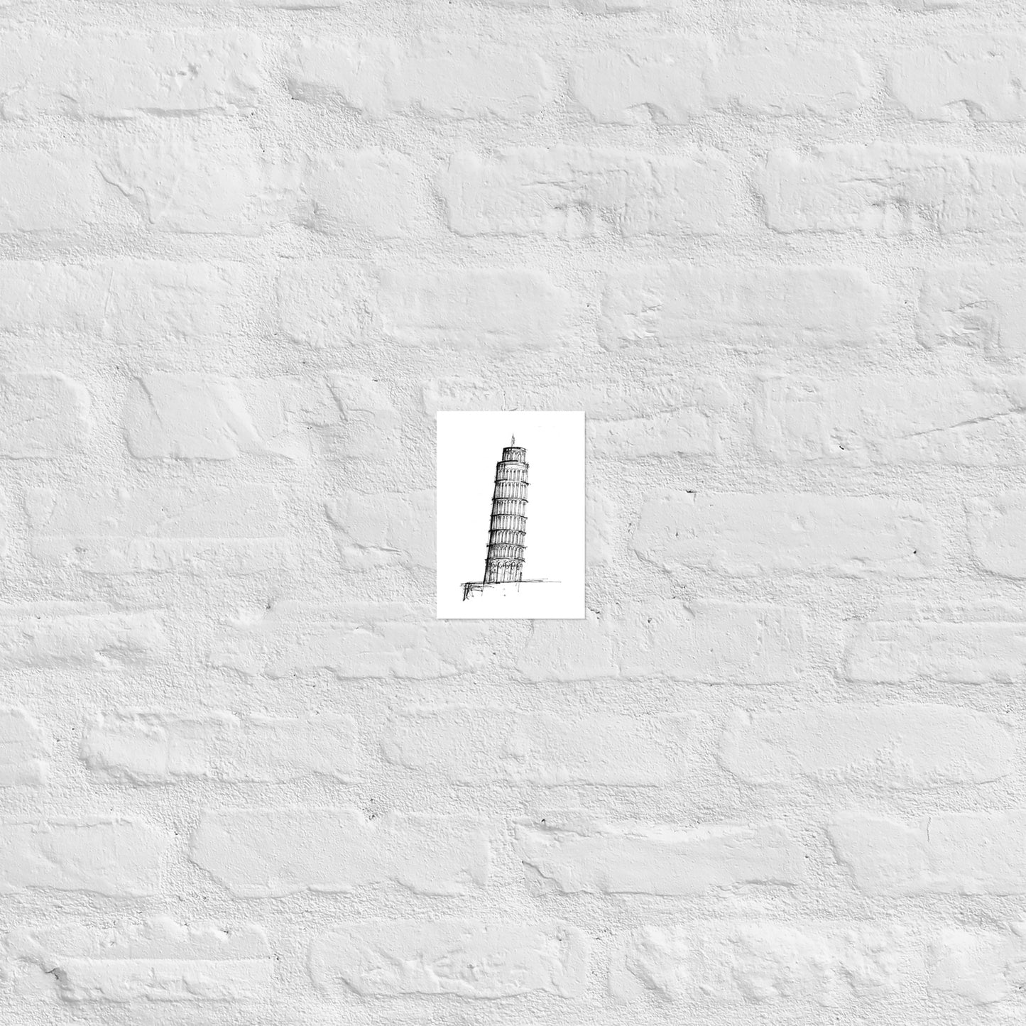 Leaning Tower of Pisa Wall Art